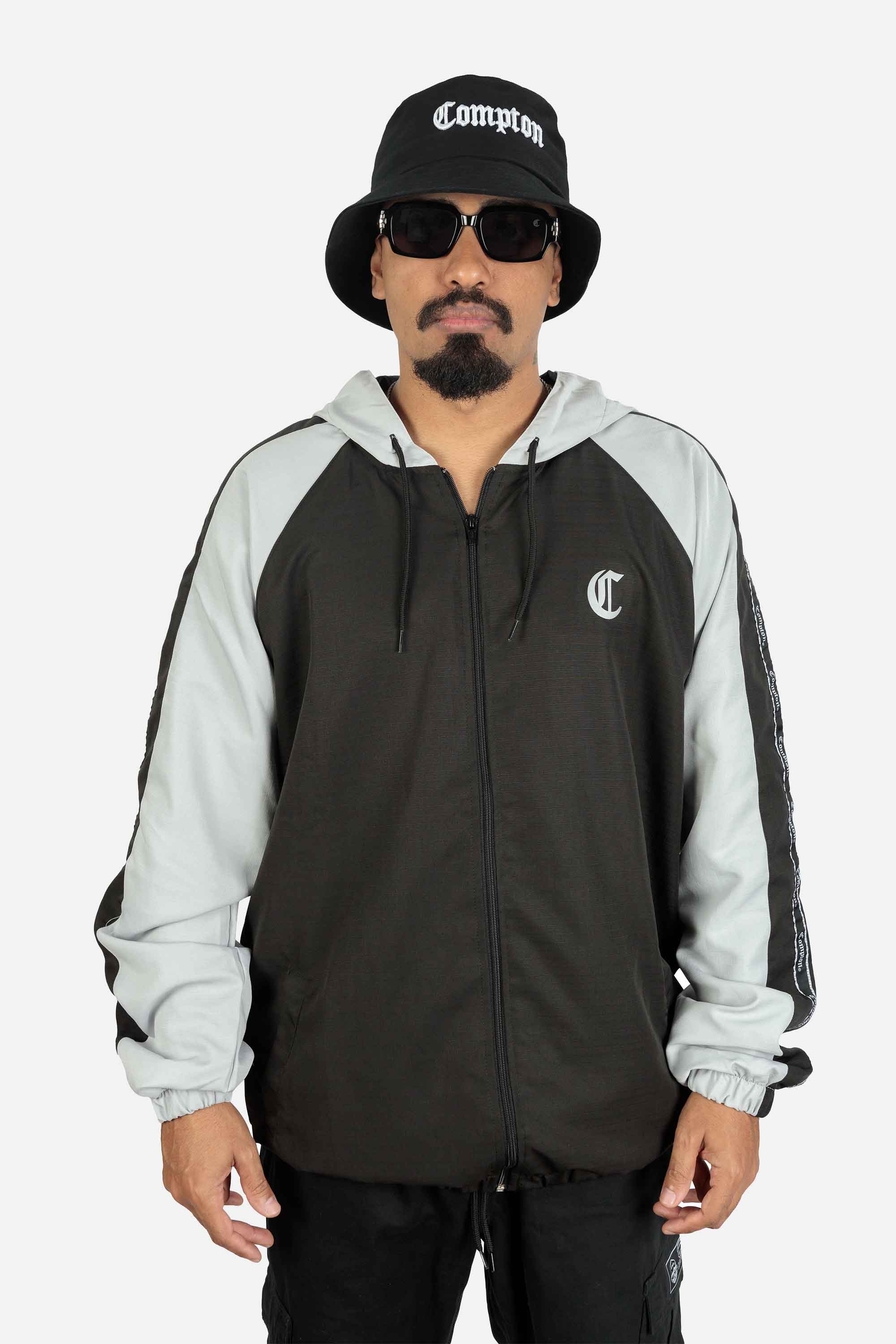 Jaqueta Corta Vento Raglan Compton Resistente e Estilosa - Main Image