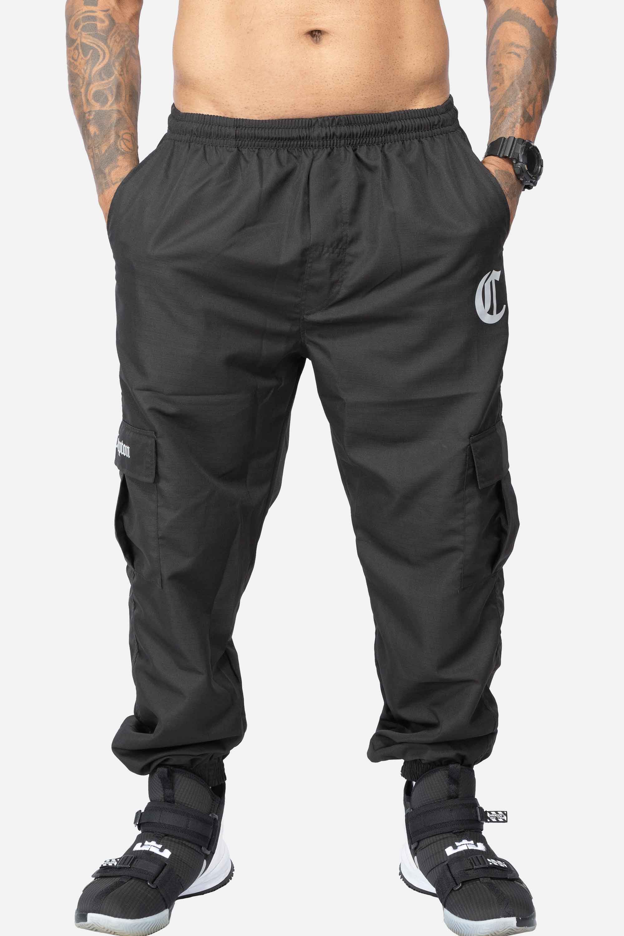Calça Cargo Compton Ripstop com Logos Refletivos e Bolsos